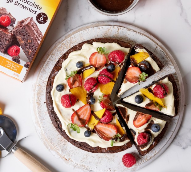 Brownie Pizza