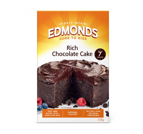 Rich Chocolate Cake Mix NZ Edmonds Cooking