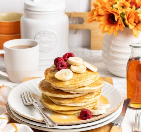 Buttermilk Shaker Pancakes
