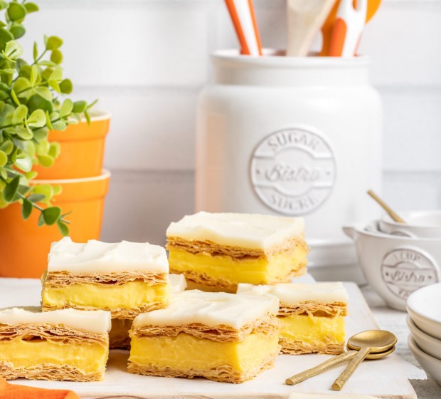 Custard Squares